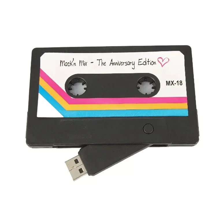 Mulberry Wholesales Music Mix Tape USB Flash Drive Popular