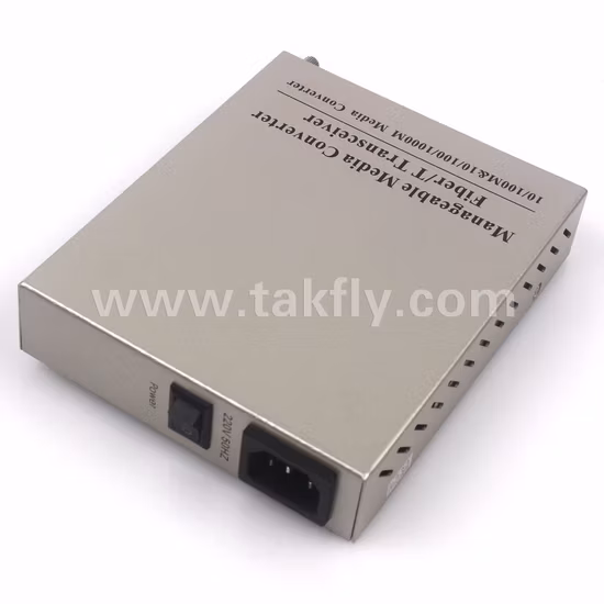 1000Mbps SFP Prot 1:1 관리형 기가비트 미디어 컨버터